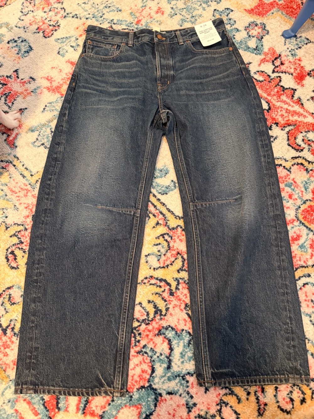 Women’s Darted Barrel Jeans